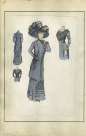 Ensemble von Bernard et C.ie, Modell Fanchette