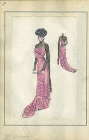 Abendkleid von Bernard et C.ie, Modell Rosairie