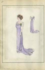 Abendkleid von Bernard et C.ie, Modell Glycine