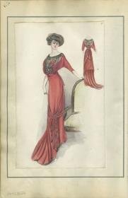 Abendkleid von Bernard et C.ie, Modell Camé
