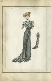 Kleid von Bernard et C.ie, Modell Caprice