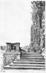 Im Park des Belvedere in Wien