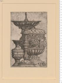 18 Blatt Pokale, Becher und Kannen