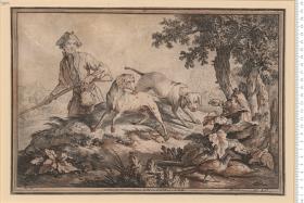 Figürliche Darstellungen. [J. B.] Huet del. Demarteau sc[ulp]. A Paris chez Demarteau ...