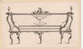 (2) 3 Blatt einer Folge Sofas