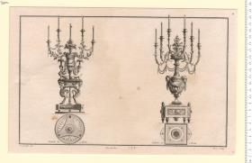 (7) Cahier 8 (H): ... Girandoles, Candelâbres et Lustres ...