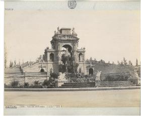 Barcelona, Park der Zitadelle, Wasserfall