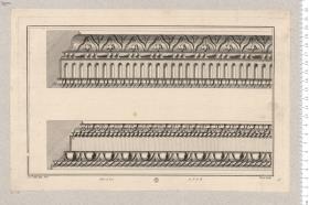 (14) Cahier 18 (S): ... Corniches et ... Moulures pour Meubles ...