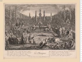 (2) Unvollständige Folge: Satyrszenen: La Naissance, L'Education, Les Obseques. C. Gillot fecit ... A Paris chez J. Audran ...
