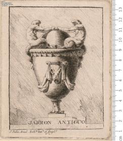 1 Blatt Vase