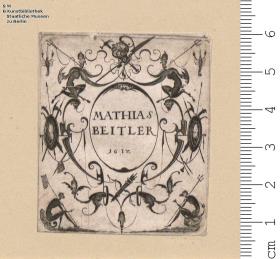 (1) 2 Blatt einer Folge mit Groteskenmotiven