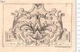 Ganz Neues Reiß-Büchl von Laub u. Bandelwerck ... in Kupffer gebracht und verlegt von J. Jacob Baumgartner in Augsp.