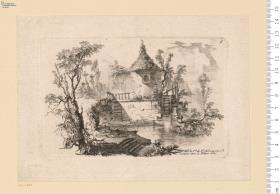 (1) Livre de Paysages, A dessiner à la Plume, Inventés et Gravés par J. Hoüel. A Paris ches la V.e de F. Chéreau rue S. Jacques ...