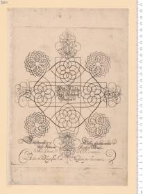 Titel: Newes Teütsches Versal Alphabet Büchlain. Geschriben vnd in Kupffer gestochen worden durch Andream Reich in Wienn. Anno Domini 1647 ...