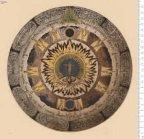 4 Bl. aus: Amphiteatrum sapientiae aeternae ... christiano-kabalisticum ... Hanoviae, 1609.