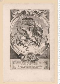 Wandmalereien aus der Villa des Kardinals Visconti in Tivoli mit der Widmung: Illustriss ... Domino D. Card. Vicecomiti . Ex picturis quas Cherubinus Albertus in eius Villa Tusculana pinxit, has ipsemet incidit; dat: 1607, die übrigen Bl. z. T. dat: [Romae] 1628. Dazu: 1 Bl. Gegenstich nach  B. 138.