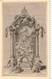 Altar, bez: Joh. Daniel Hertz invent. del. et excud. Aug. Vind. Iacob Gottlieb Thelot Sculpsit.