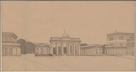 Berlin, Projekt Umgestaltung des Pariser Platzes, Perspektive von Osten