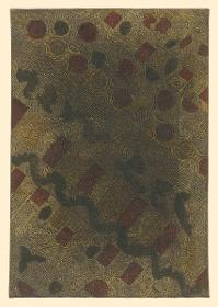 Japanisches Lederpapier (Gikakushi 擬革紙)
