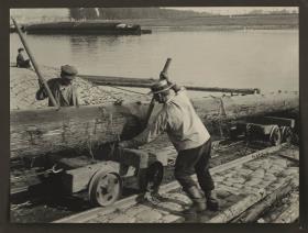 Flößer, Elbe