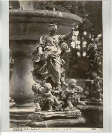 Madrid, Aranjuez, Inselgarten, Bronzegruppe, Ceres