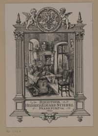 Bibliothek Heinrich Eduard Stiebel Frankfurt am Main