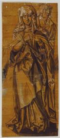 Die trauernde Maria und Johannes d. Ev. (nach Hans Baldung Grien)