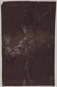 Der Gekreuzigte einer Kreuzigung Christi (Kopie nach Hans Baldung Grien)