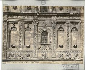 León, Kloster San Marcos, Detail der Fassade
