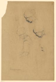 Stehende Frau (Studie zur "Flachsscheuer in Laren")