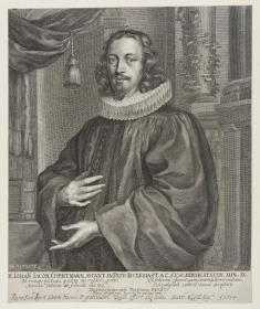 Porträt des Johann Jakob Christmann