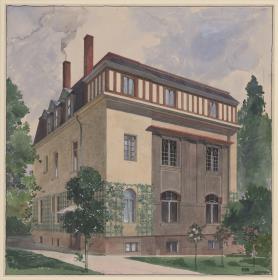 Darmstadt, Projekt Umbau Wohnhaus Kramer, Perspektive