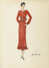 Kleid von Bernard et C.ie, Modell Sâo
