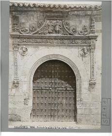 Salamanca, Kirche San Justo, Eingangstür