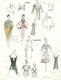 Kollektionsübersicht der Modelle von Lanvin, Paris, H/ W 1962/ 1963