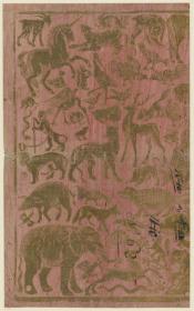 Brokatpapier (Tiere)