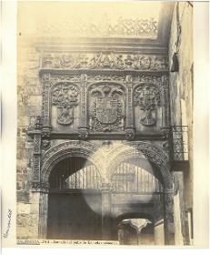 Salamanca, Universität, Escuelas Menores, Hof, Eingang