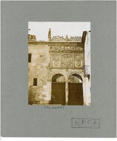 Salamanca, Universität, Escuelas Menores, Hof, Eingang