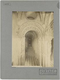 Santiago de Compostela, Kathedrale, Tors der Herrlichkeit, linke Arkade