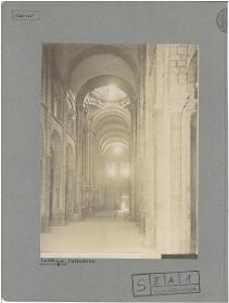 Santiago de Compostela, Kathedrale, Seitenschiff aus der Portal der Goldschmiede