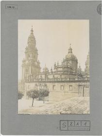 Santiago de Compostela, Kathedrale, Gesamtansicht von Ost