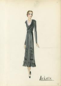 Tageskleid von Bernard et C.ie, Modell Arlette