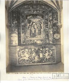 Sevilla, Alcázar, Oratorio de los Reyes Católicos, Altar, Retabel