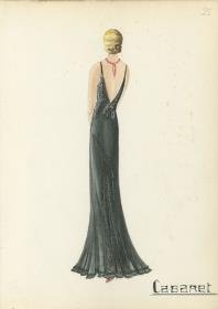 Abendkleid von Bernard et C.ie, Modell Cabaret