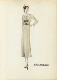 Tageskleid von Bernard et C.ie, Modell Hispana