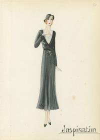 Tageskleid von Bernard et C.ie, Modell Inspiration