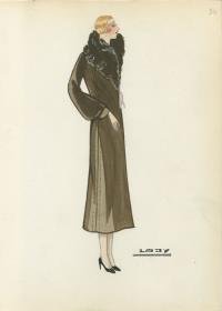 Mantel von Bernard et C.ie, Modell Lady