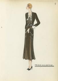 Tageskleid von Bernard et C.ie, Modell Marocaine