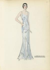 Abendkleid von Bernard et C.ie, Modell Mirage