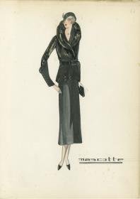 Ensemble von Bernard et C.ie, Modell Mascotte